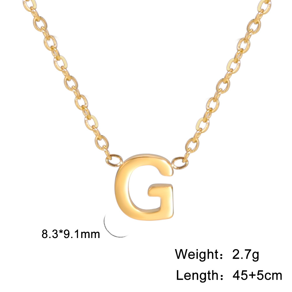 Golden, letter G