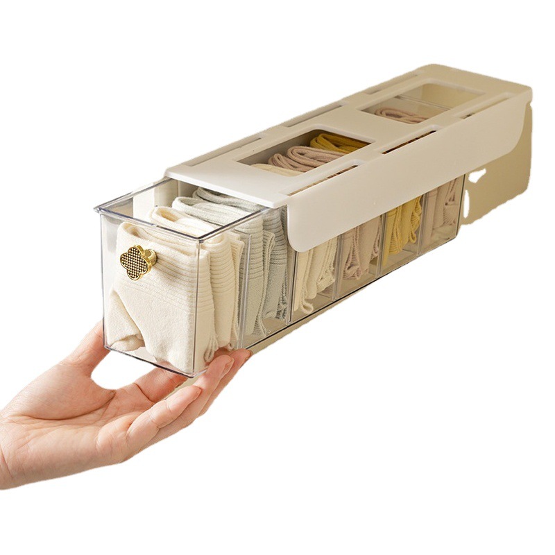 Shorts Underwear Underwear Socks Storage Box Household Wardrobe Side Drawer Wall-hanging Artifact Three-in-one