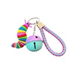 Woven small bell, keychain, pendant, nasal aspirator, caterpillar, anti-stress, Birthday gift