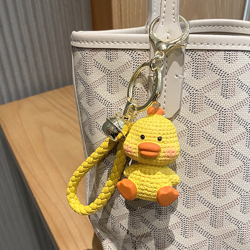 Woolen animal keychain creative bag pendant Internet celebrity ins cute pendant car key ring gift wholesale