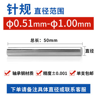 ✅ High-Precision Pin Gauge, Smooth Plug Gauge, Pass/Fail Gauge, Pin-Type Standard Measuring Rod Gauge Inspection Kit, Non-Calibrated