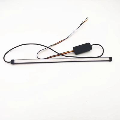 light flowing water steering integrated: Dönmə işıqları