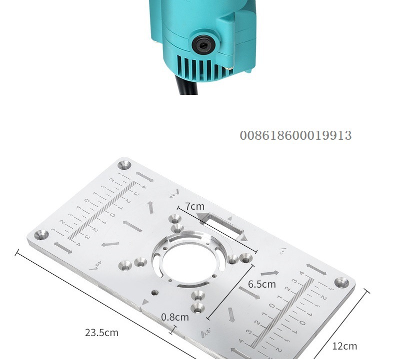 木工修边机倒装板Edge trimmer flip board五金工具电动工具配件详情4