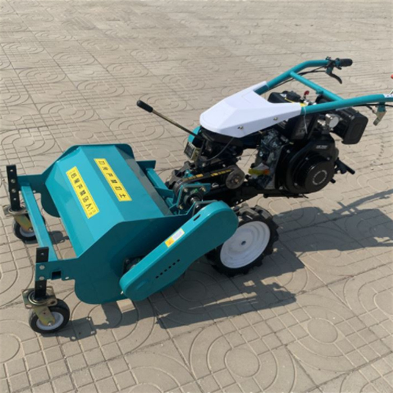 甩刀式汽油割草机 大马力园林碎草还田机 开荒用除草机