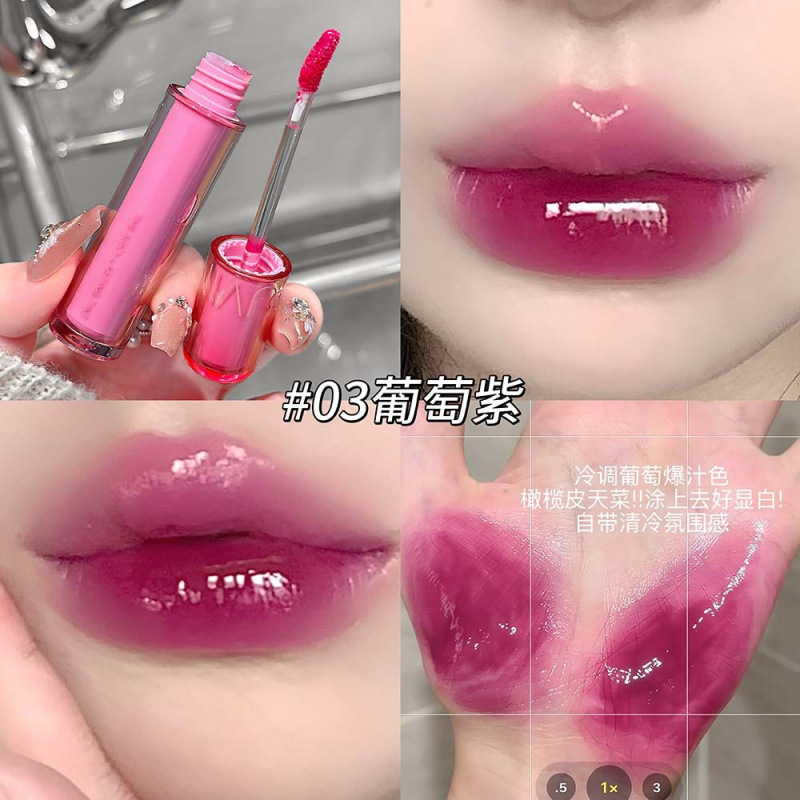 CAPPUVINI maquillaje de labios esmalte labial espejo jugo sensación de blanqueamiento esmalte labial al por mayor transfronterizo