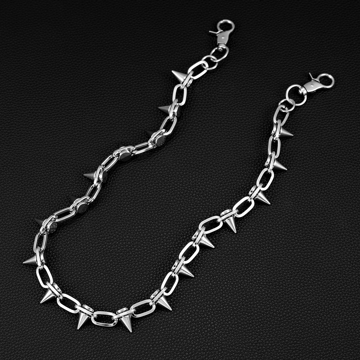 Waist Chain Classification Wholesale Jewelry Hip-Hop Rivet Metal Waist Chain