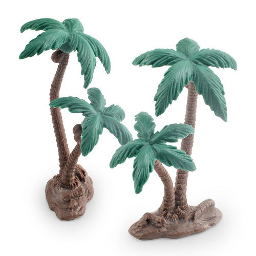 Cross-border simulation tree model children's cognitive plant coconut tree decorative desk sand table architectural scene decoration small tree