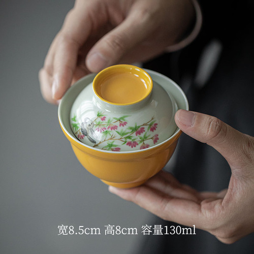Tea set ceramic covered bowl tea cup tea can fair cup teapot welfare kung fu tea set household Japanese style