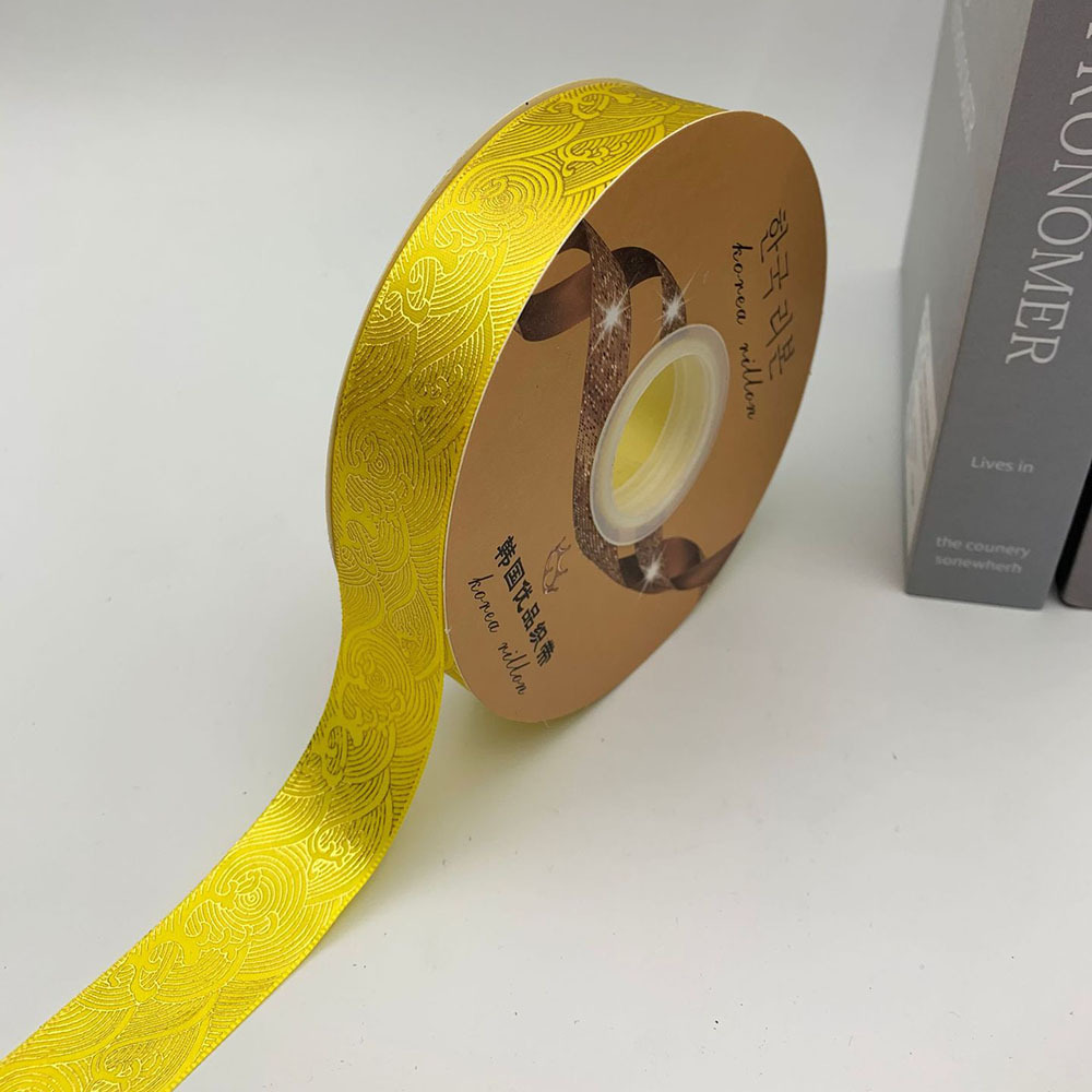 Nuevo estilo barra bandeja cinta dorada vintage mar patrón ola totem caja de regalo embalaje hecho a mano cinta fábrica al por mayor