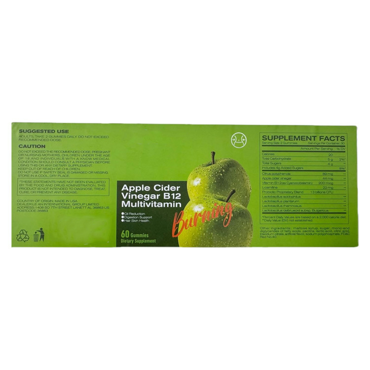 Hot Style Cider Vinegar Gummies B12_voghion.com