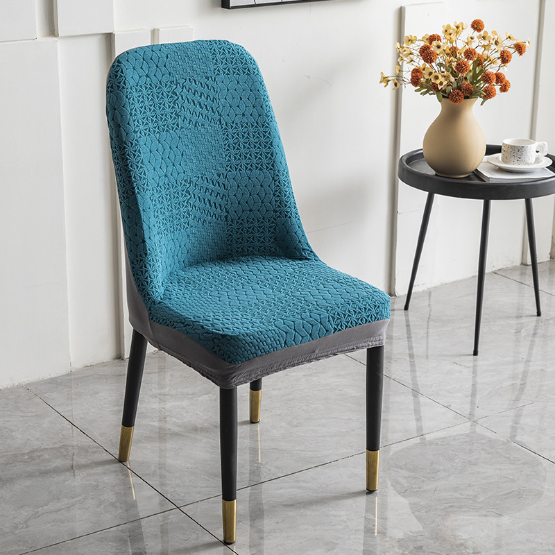 Four Seasons cubierta de silla de mesa de comedor elástica universal cubierta de silla todo incluido resistente al desgaste hogar Luz de lujo restaurante palillos cubierta