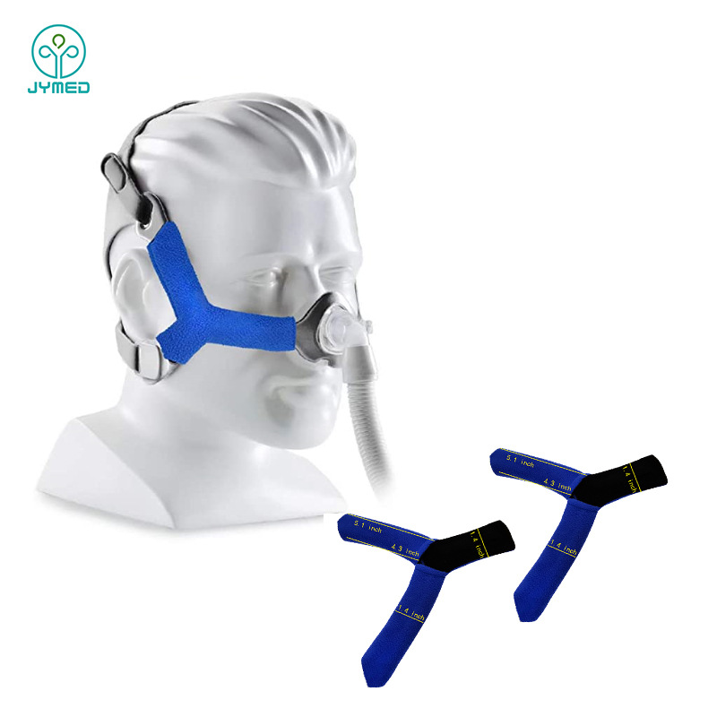 跨境现货布管套精灵头带Y型护脸管套呼吸机绑带配件精灵头带管套