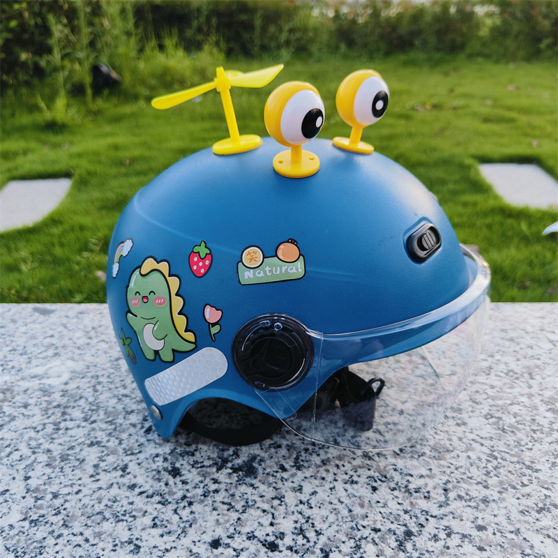 3C certification 1-5 years old children's helmet summer electric car adjustable safety helmet boys and girls cute anti-fall half helmet