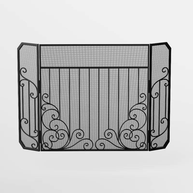 铁艺家用壁炉架壁炉屏风隔断防火罩围栏火围栏家居火炉护栏