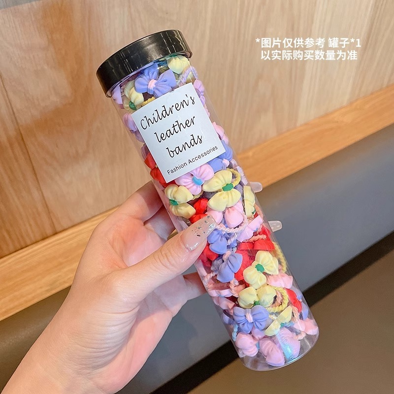 宝宝拇指发圈女童皮筋弹性好不伤发可爱啾啾头绳扎头发橡皮筋|undefined