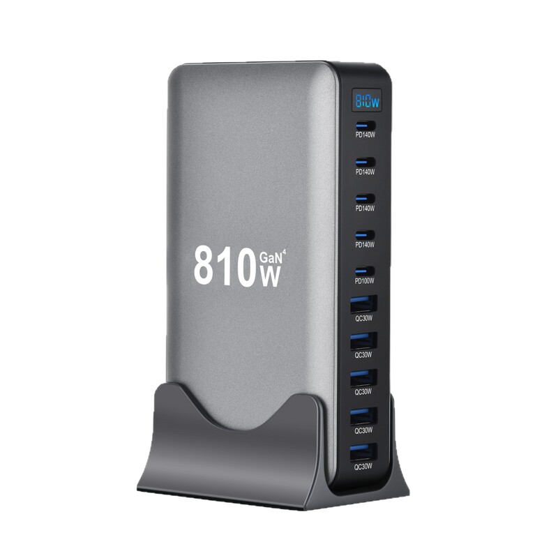 1000W氮化镓PD充电器 10口多功能1000W适配器 新款950W多口充电器|undefined