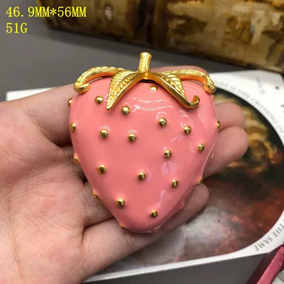 brooch niche simple suit | Yaxa sancaqları - fm1677-pink-brooch