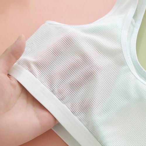 Girls' underwear, girls' developmental vest, middle and high school students' wide shoulder straps, beautiful back girls' breathable anti-bulge bra