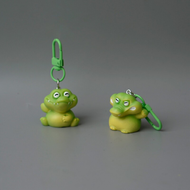 Cross-Border New Product Cartoon Crocodile Keychain Cute Fashion Creative Car Key Accessory Pendant Resin Jewelry Bag Accessory Cross-Border New Product Cartoon Crocodile Keychain Cute Fashion Creative Car Key Accessory Pendant Resin Jewelry Bag Accessory