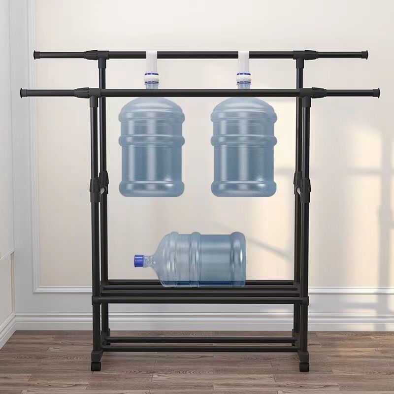 Percha de secado de ropa interior plegable retráctil dormitorio percha de secado de ropa balcón simple percha de sombrero para colgar estante de ropa fresca