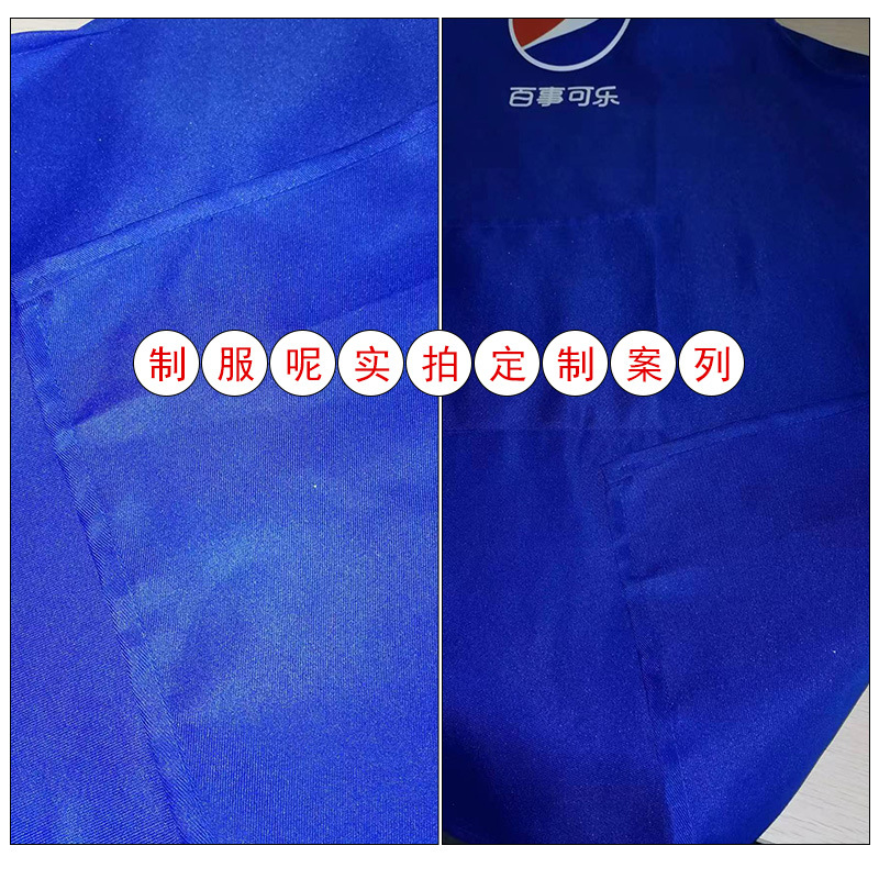 Hanging Neck Advertising Douyin Live Cotton Apron with Embroidered Logo for Home Kitchen Waterproof and Oil-Proof Coverall Cross-Border