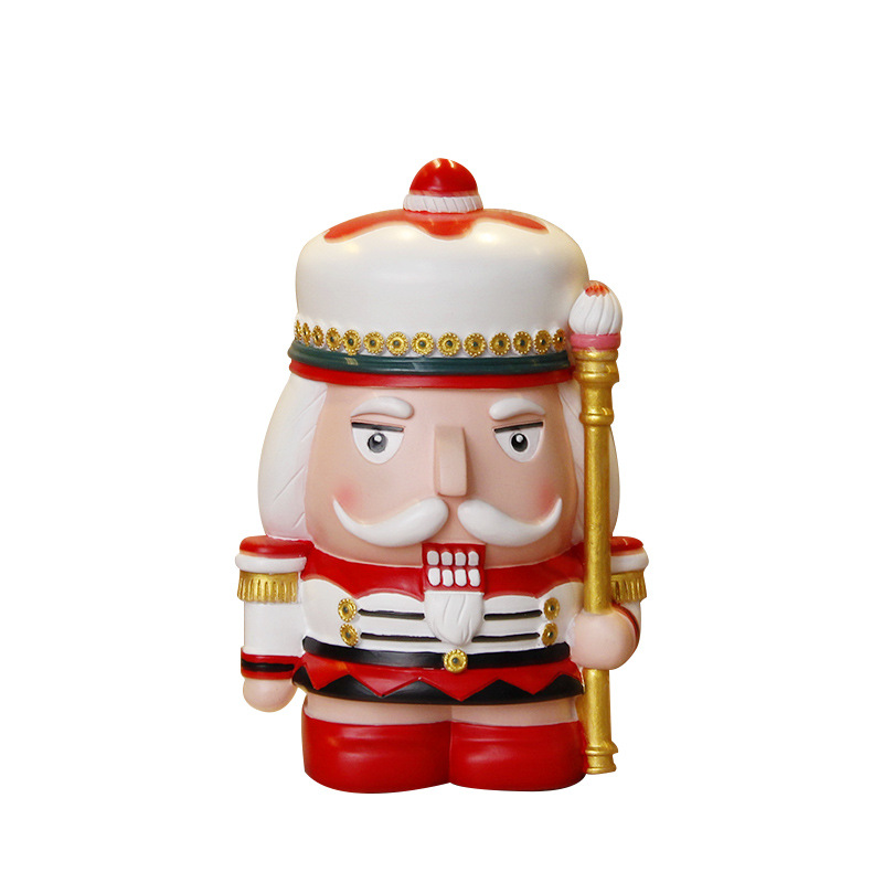 Cascanueces marionetas soldados británicos almacenar dinero extraíble decoración de la habitación de los niños decoración del dormitorio