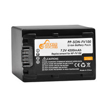 相機電池適用於索尼(SONY)NP-FV100 FV100A,AX60/100 AXP55攝像機