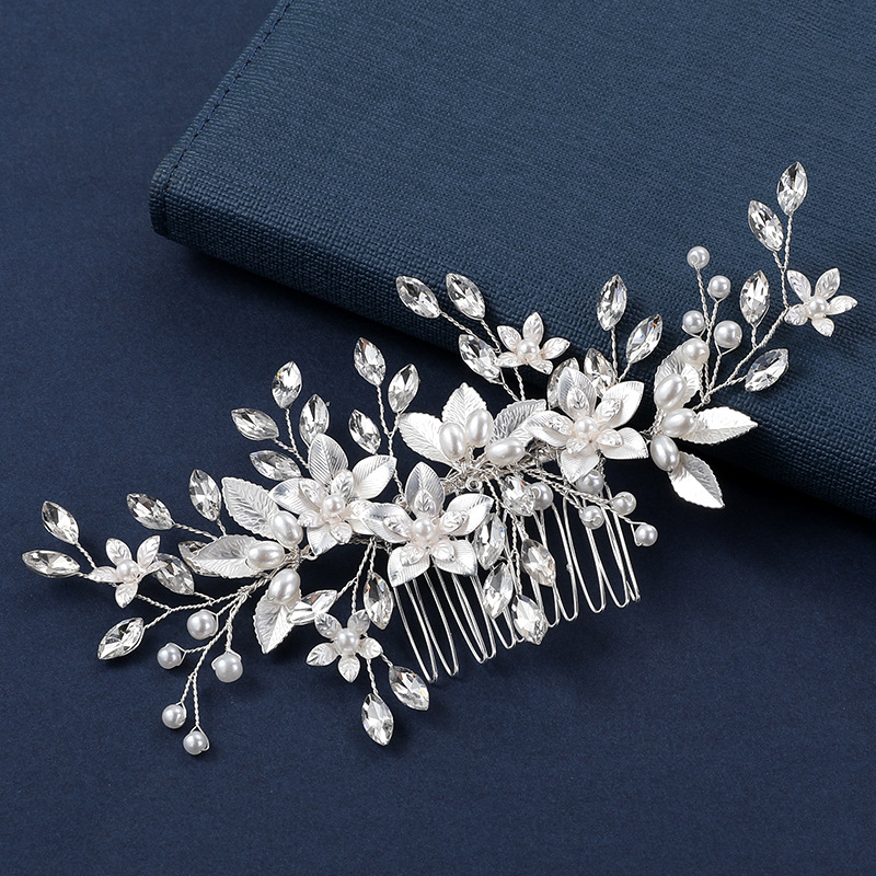 Bridal Hair Comb - Gold