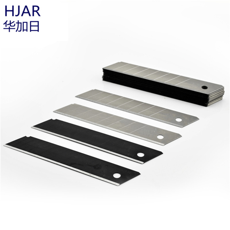 工厂批发现货美工刀片 18MM大号0.5mm厚耐用SK2高碳钢裁纸壁纸刀
