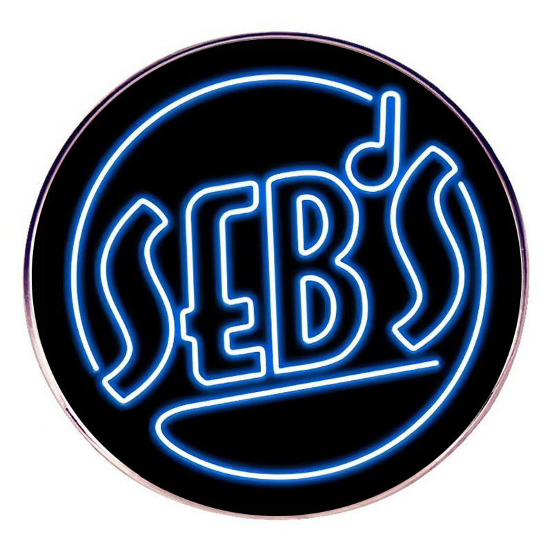 필 하모닉 시티 재즈 클럽 브로치 클래식 영화 핀 배지 금속 합금 배지 액세서리