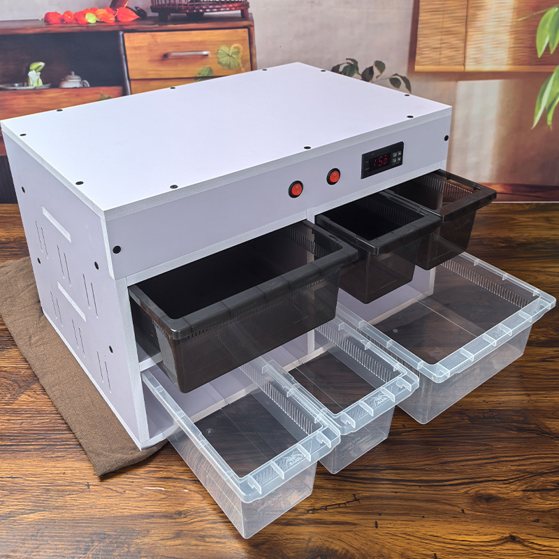 Wholesale Pvc Reptile Breeding Cabinet with Drawers, Intelligent Constant Temperature Incubator for Reptile Breeding