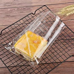 Bread packaging bag self-adhesive donut baked goods cookies biscuits cake toast transparent snack bag ziplock bag