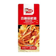 长龙杏鲍菇鱿鱼小爪爪18g麻辣味香辣即食海味海鲜零食熟食小吃