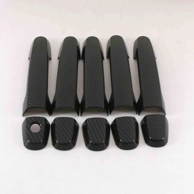 handle abs electroplating carbon – Portal Wrist - carbon-fiber-pattern-handle-1-keyhole