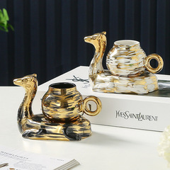 創意陶磁器コーヒーカップセット陶磁器鹿子コーヒーカップ中東越境コーヒーカップセット