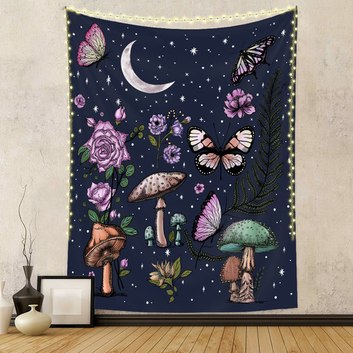 Tapestry Amazon Tarot Tapestry Instagram Tapestry Psychedelic Wall Tapestry Background Cloth Bedspread Tablecloth Cross-border Tapestry