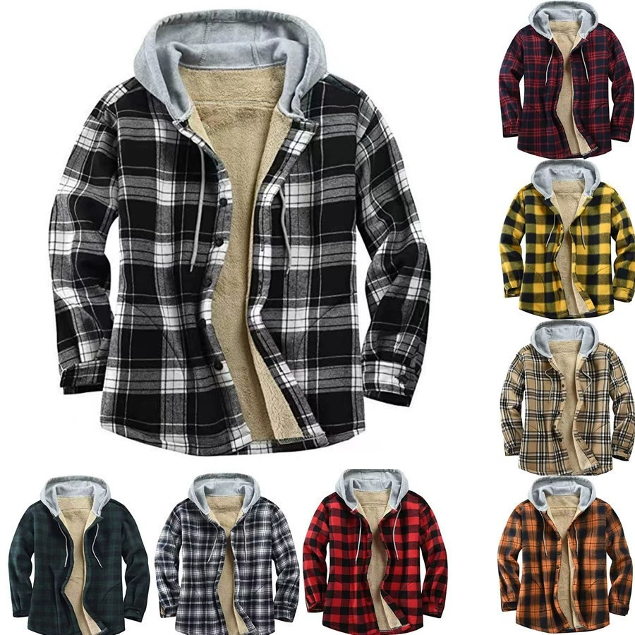 Куртка из флиса с воротником-капюшоном, длинный рукав, свободный крой