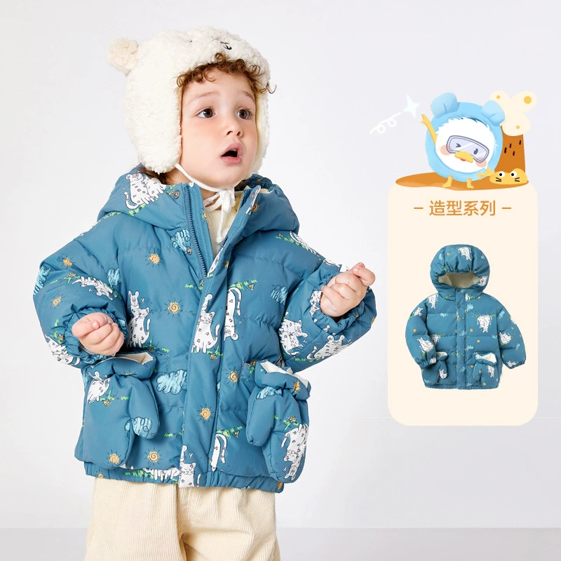 Перчатки и пуховик в стиле Aiji Bear 2025