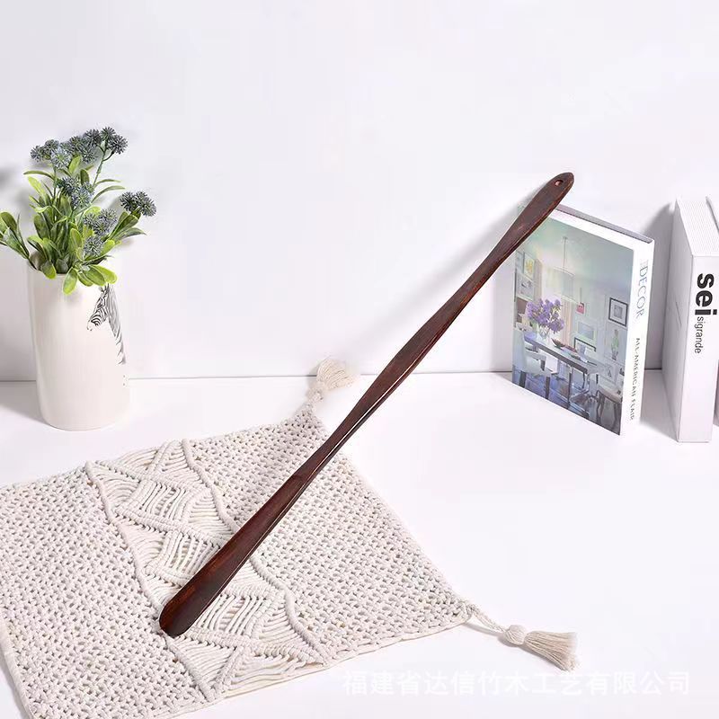 Zapatos de madera sólida, mango largo, zapatos caseros para mujeres embarazadas, zapatos de artefactos, mango de zapatos, mango de zapatos, zapatos de extracción, zapatos deslizantes.