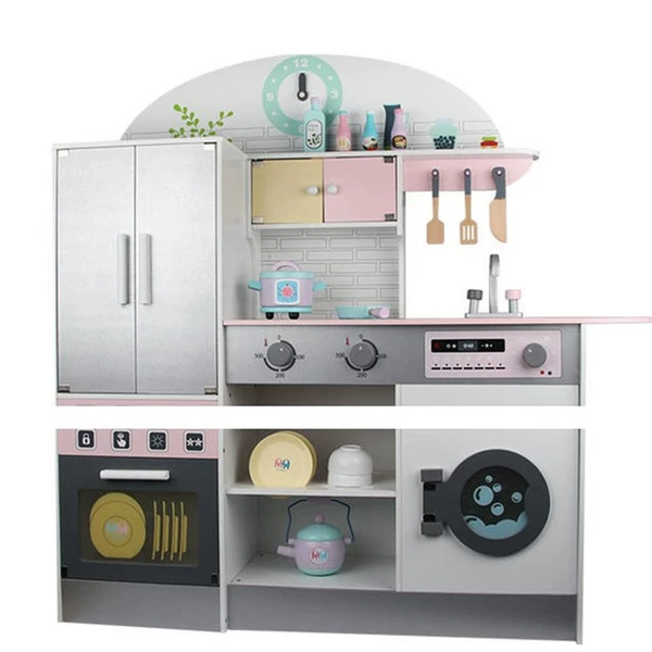 Gray refrigerator kitchen model A