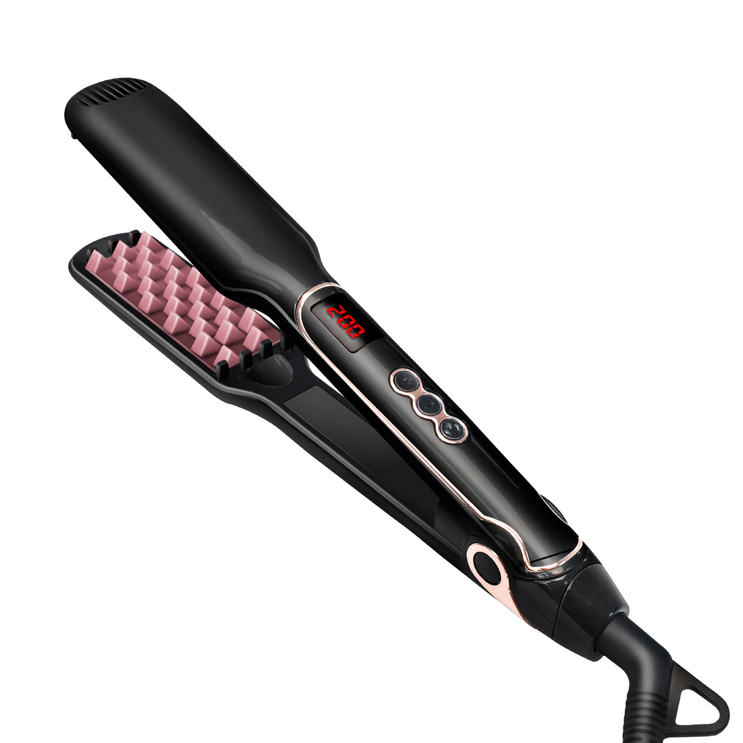 Professionelle Keramik Glättbürste Und Lockenstab Für Das Haar_voghion.com