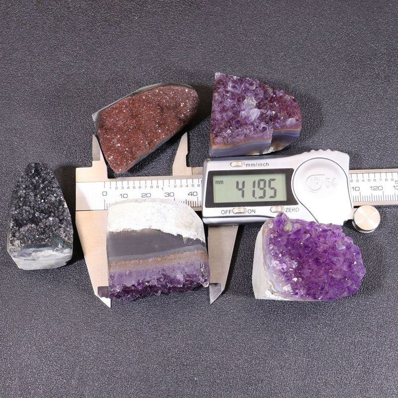 天然水晶ウルグアイア紫水晶クラスター結晶鎮ホームデスクトップ置物東海水晶卸売り代理|undefined