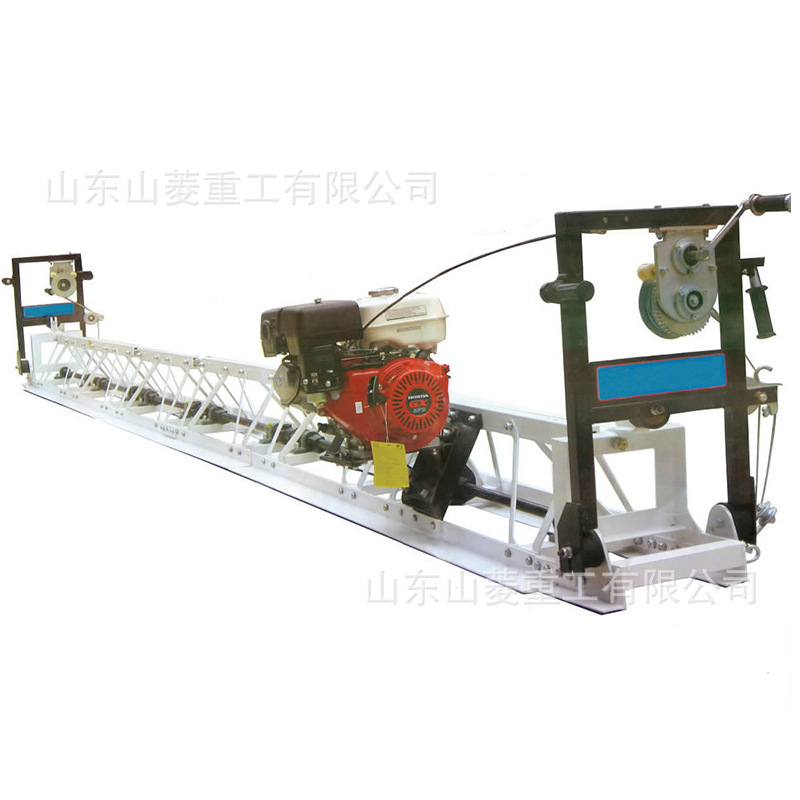 三一体滚轴路面隧道梁混凝土桥梁排式振动整平振捣摊铺机路面机械