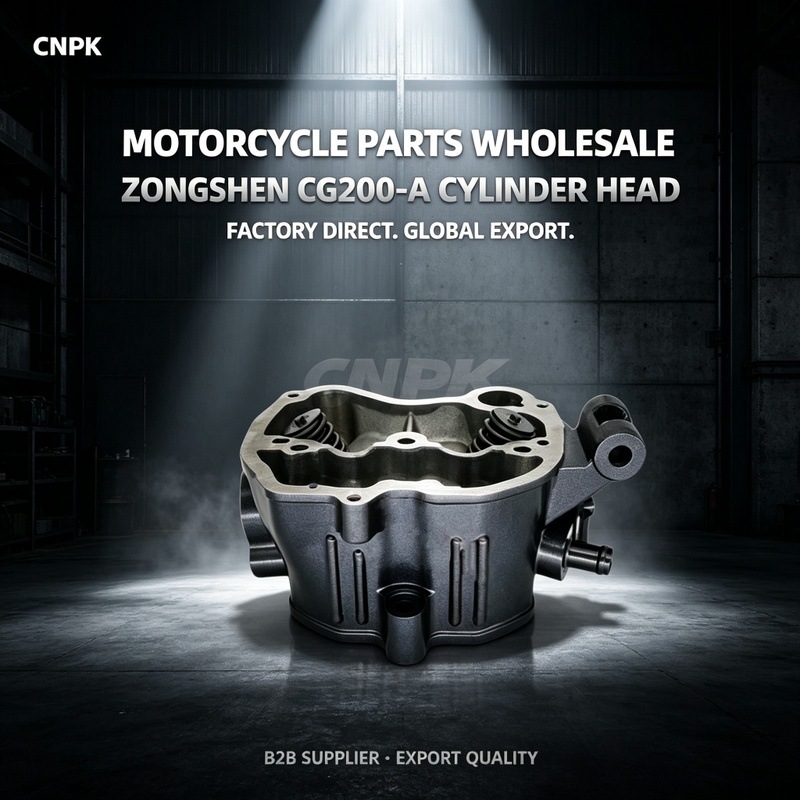 Motorcycle CG200-A water-cooled cylinder head, engine cylinder head parts, cross-border export supply