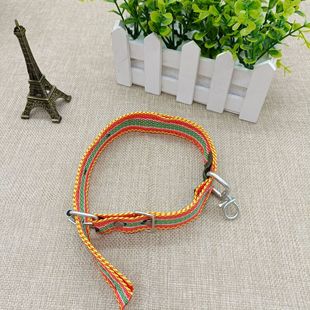 One dollar dog set color dog collar can be loose and tight dog set one dollar two yuan stall supply