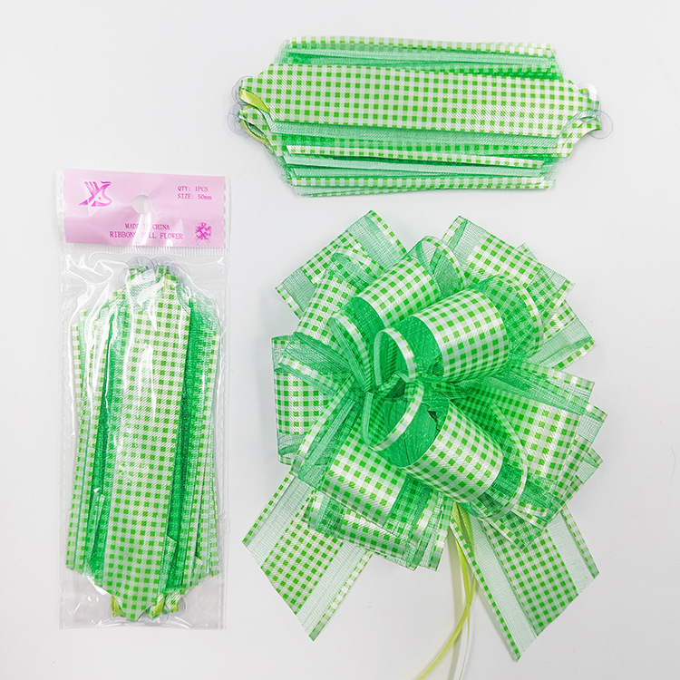 Moño de Cinta para Regalo 30# de Plástico para Decoración Festiva