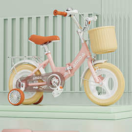 新款儿童自行车3岁5岁7岁9岁男童女童折叠单车脚踏车14寸16寸单车