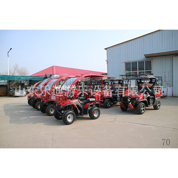 沙滩消防摩托车 单座消防沙滩车 便携式消防摩托车 救援摩托车