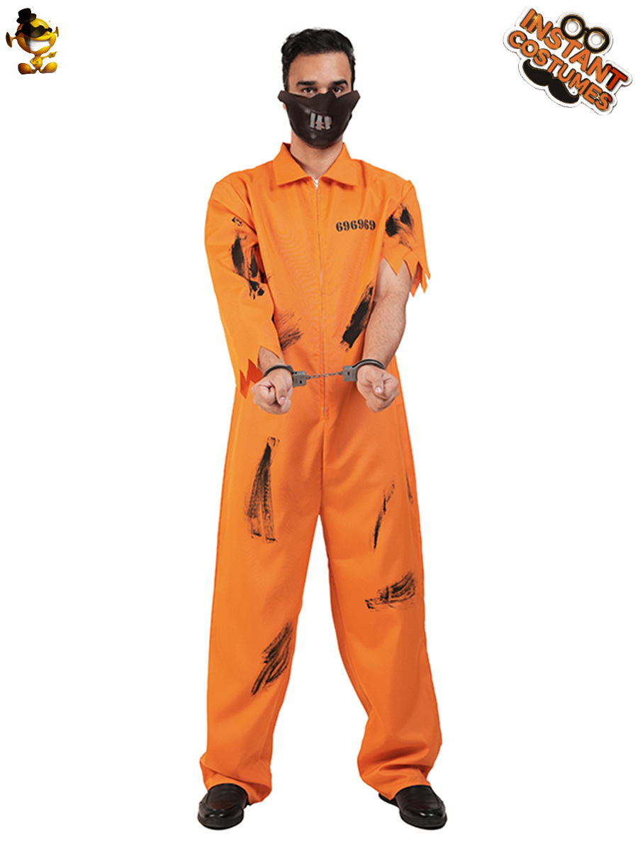 Halloween transfronterizo prisionero hombre trajes de fiesta trajes de escenario trajes COS trajes de juego de rol