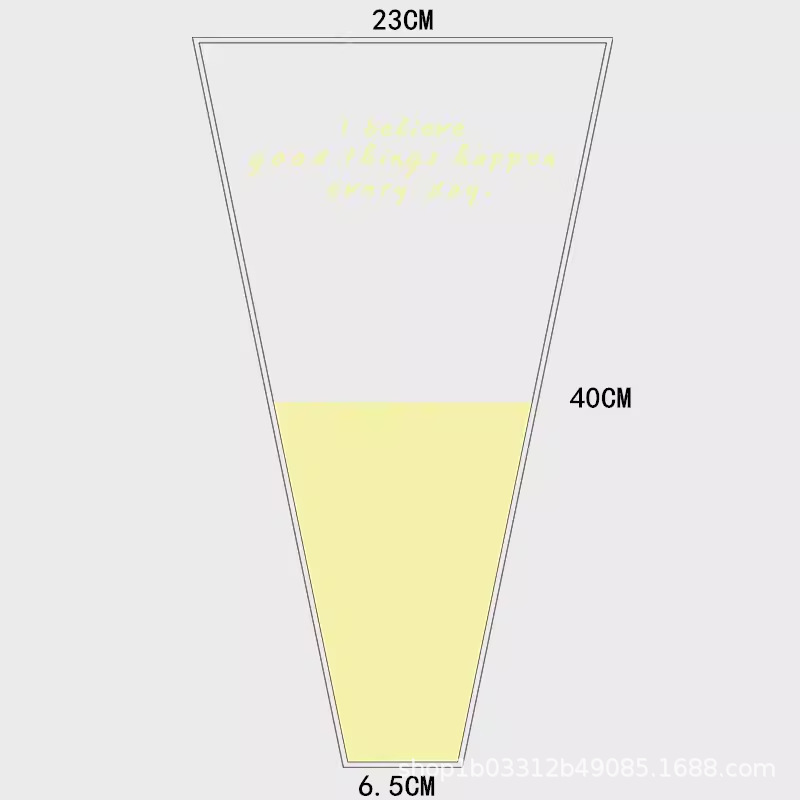 23 캔디 멀티팩 백: 연한 노란색, 50개/팩